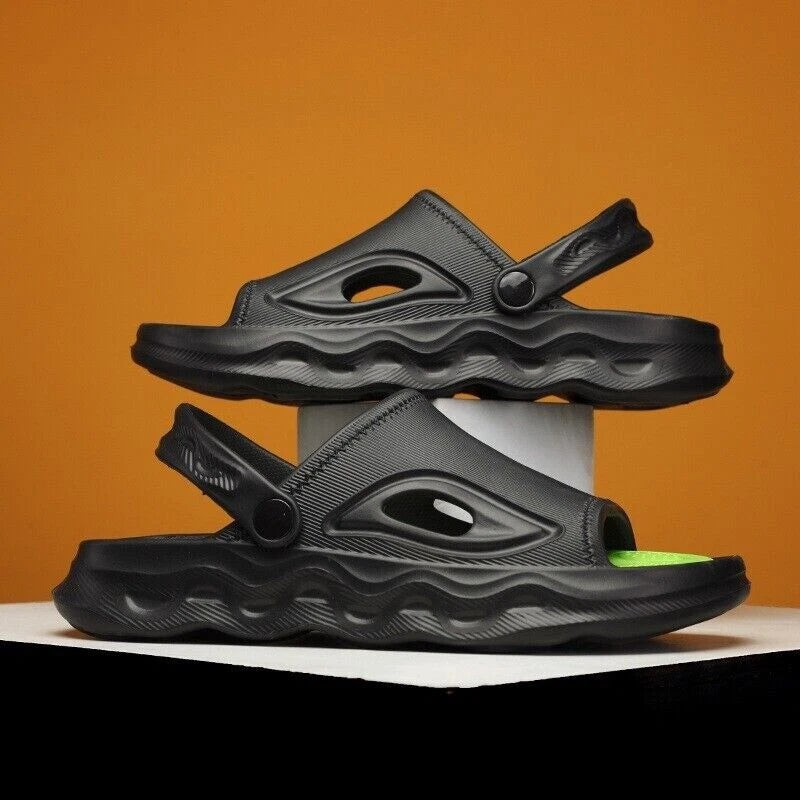 Men's Sandals Quick Dry Non-Slip Slide Slippers Water Shoes Sports Sandals