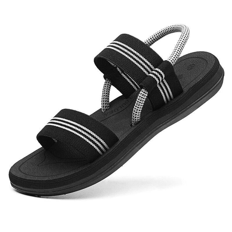 Men's Summer Beach Strap Gladiator Flat Sandals Casual Slippers Shoes Flip Flops