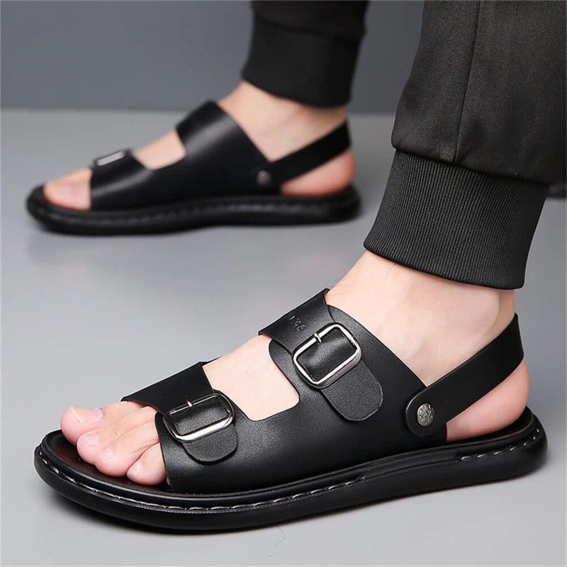 Men's Soft Cushion Sandals Comfort Athletic Slippers Outdoor Beach Sandals