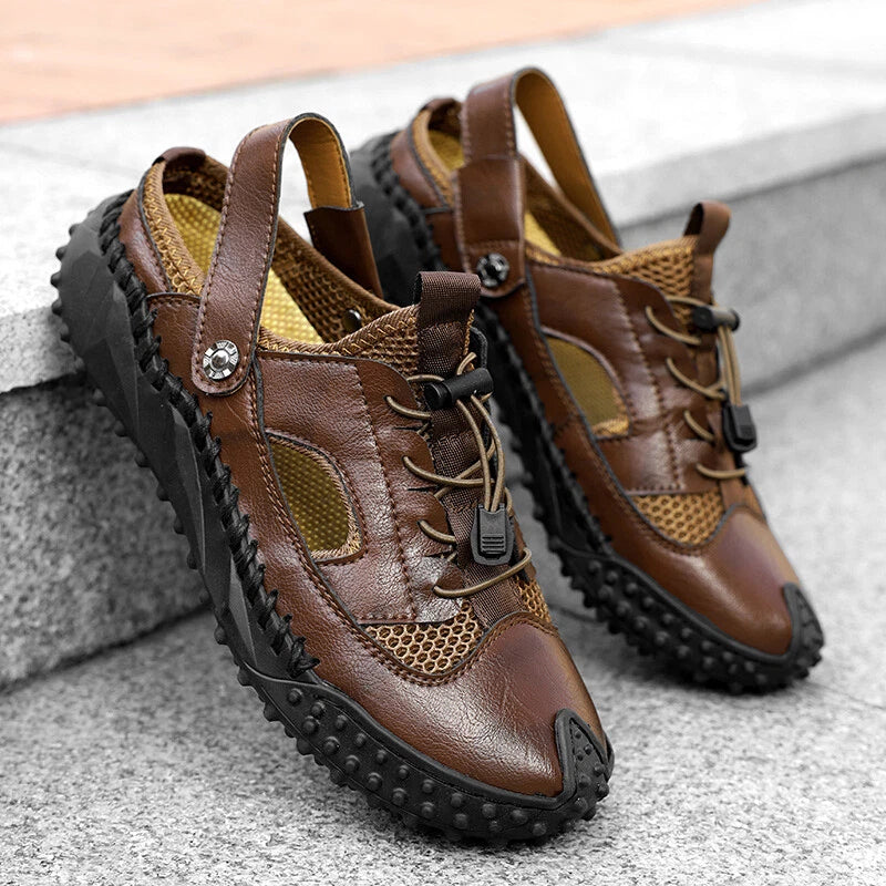 Retro Men Sandals Slides Clogs Men Shoes Casual Summer Slippers Beach Footwear