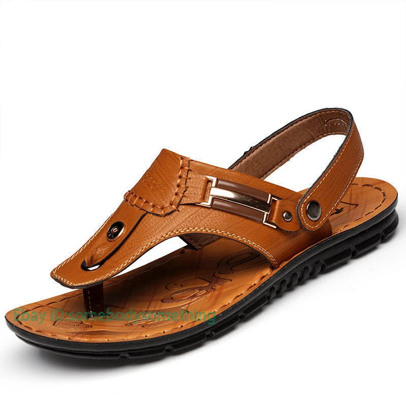 Mens Hot Sale Beach Flip Flops Sandals Slippers Casual Fashion Summer Shoes