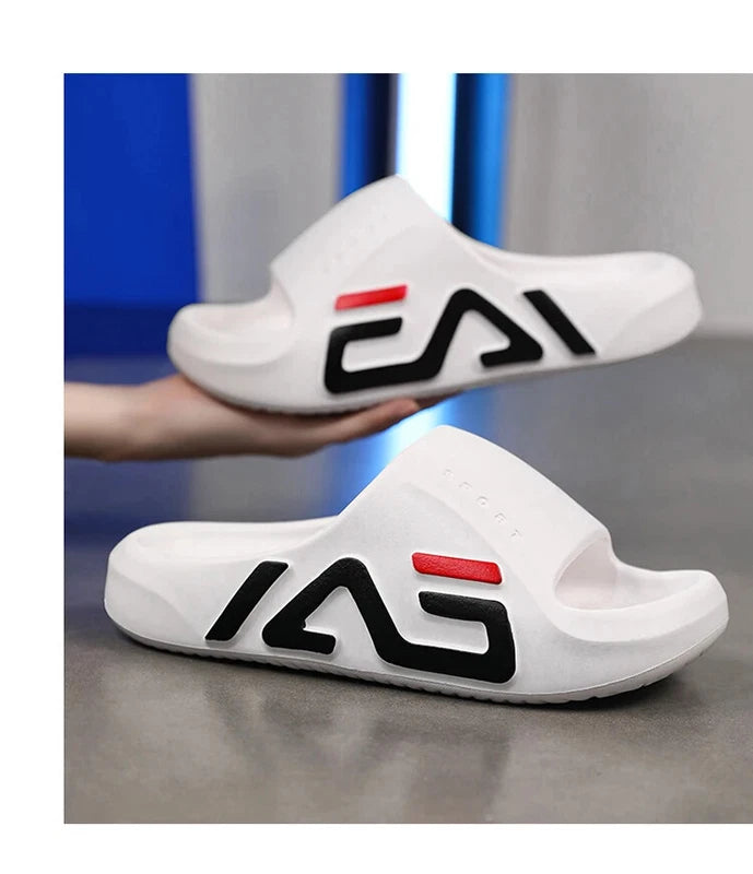 Men's EVA Air Cushion Sandals – Thick Sole Summer Beach Slippers
