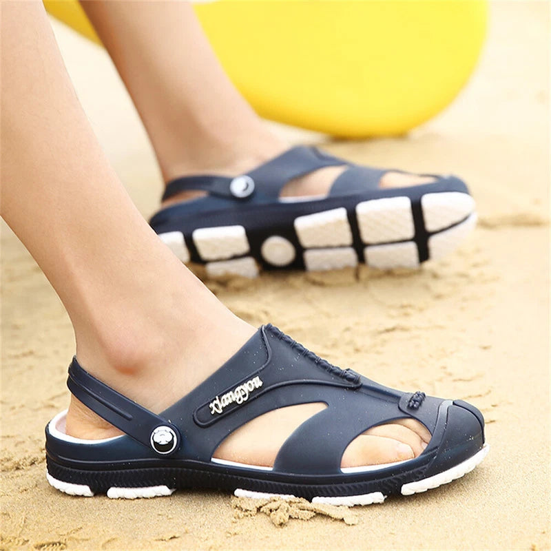 Men's Slide Sandal Men's Outdoor Sports Slippers Beach Sandals