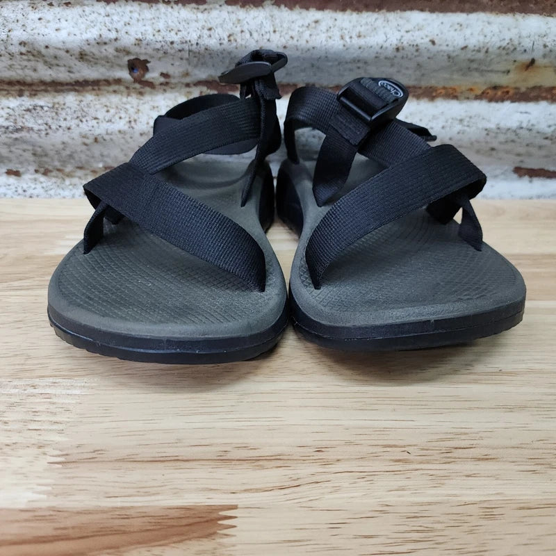 Chaco Men's Zcloud J105593 Strap Sandal Black And Gray Hiking Sandals Size US 10