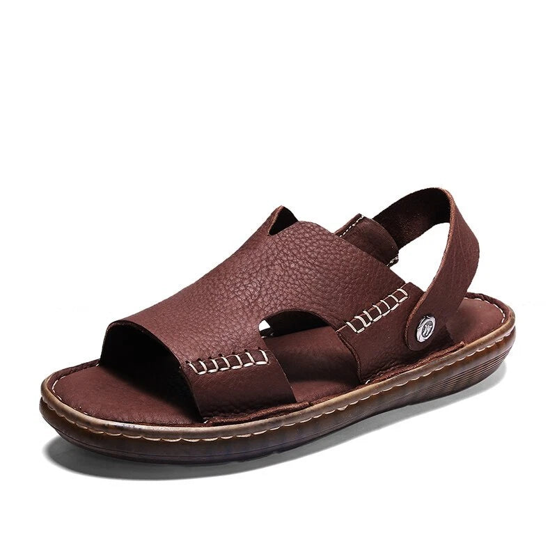 Men Sandals Summer Non-slip Outdoor Slippers Leisure Beach Light Casual Slides