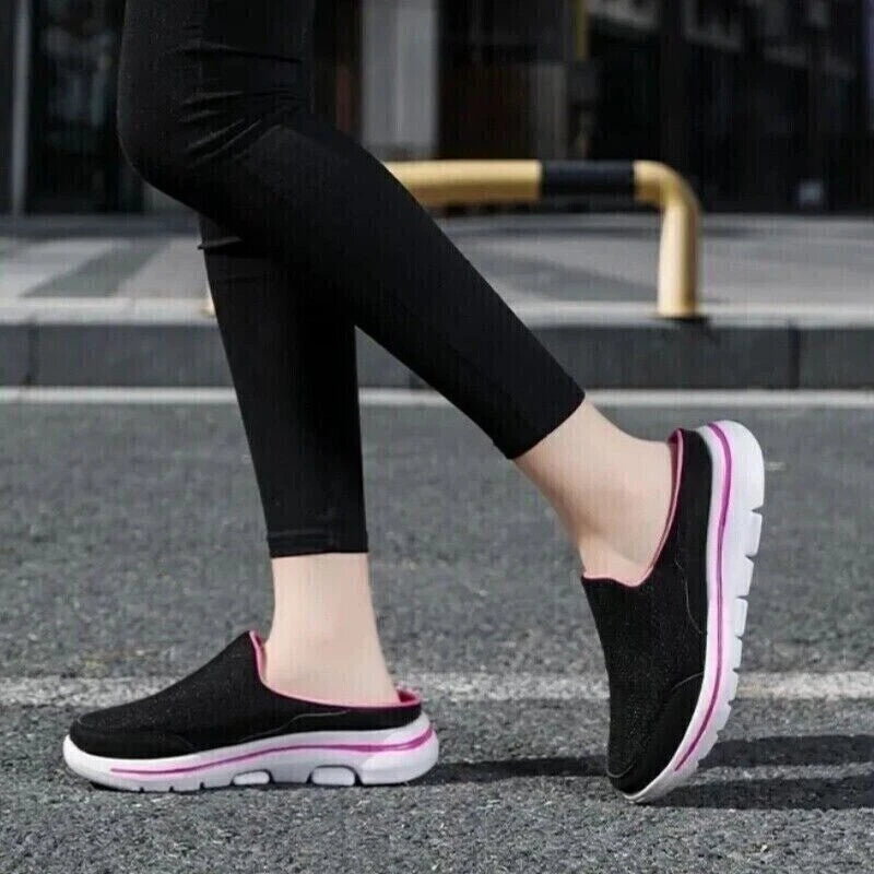 Men/Women Slip On Mules Light Open Back Shoes Walking Shoes Closed Toe Slides