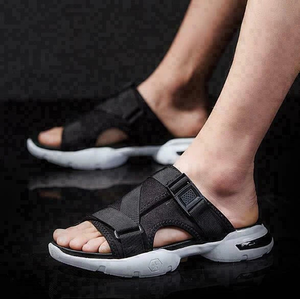Fashion Men Summer Sandals Beach Slippers Casual Outdoor Shoes Non-slip Open Toe