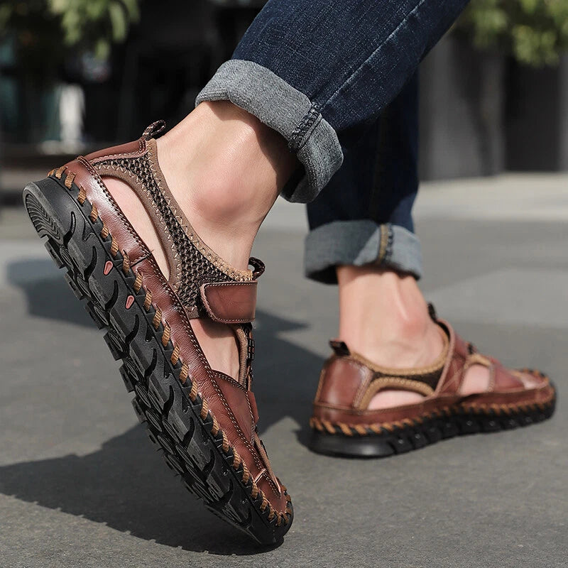 Summer Men's Sandals Fashion Outdoor Sports Hiking Beach Roman Sandals Slippers