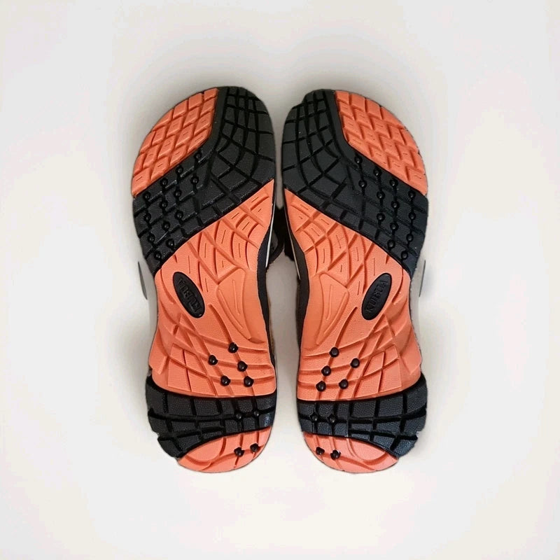 KUBUA Men's Beach Flip-Flops Water Sandals Outdoor Athletic Thong Orthopedic