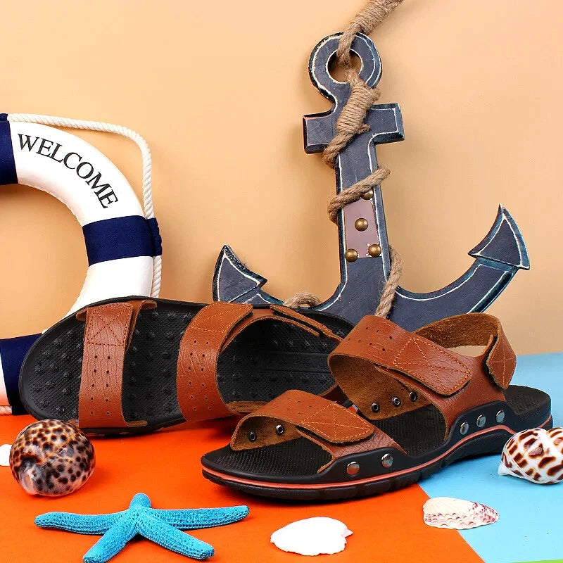 Summer Breathable Men's Sandals Fashion Trend Beach Shoes Slippers Sandals