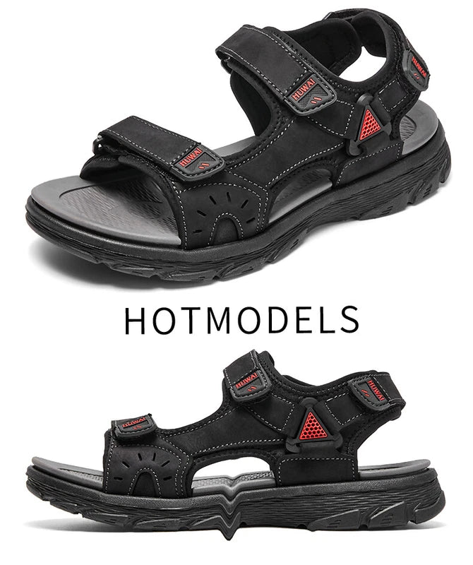 Mens Sandals Roman Casual Shoes Soft Walking Non-slip Beach Slipper