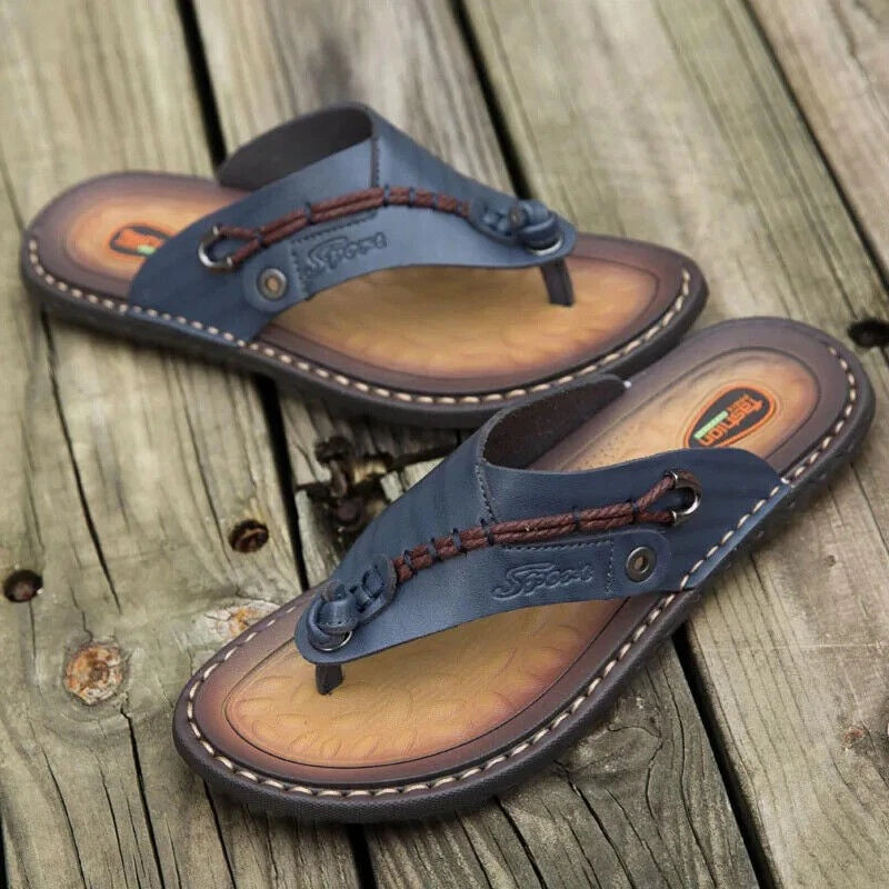 Men's Flip-flops Summer Outdoor Comfortable Slippers Casual Beach Flats Slides