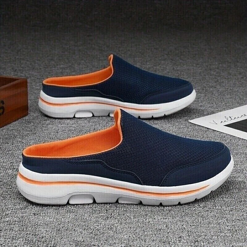 Men/Women Slip On Mules Light Open Back Shoes Walking Shoes Closed Toe Slides
