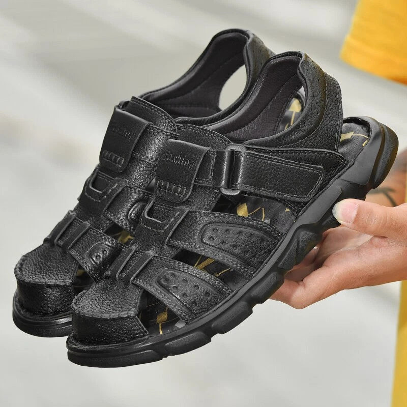 Summer Men's Sandals Outdoor Beach Slippers Non-slip Comfortable Water Shoe