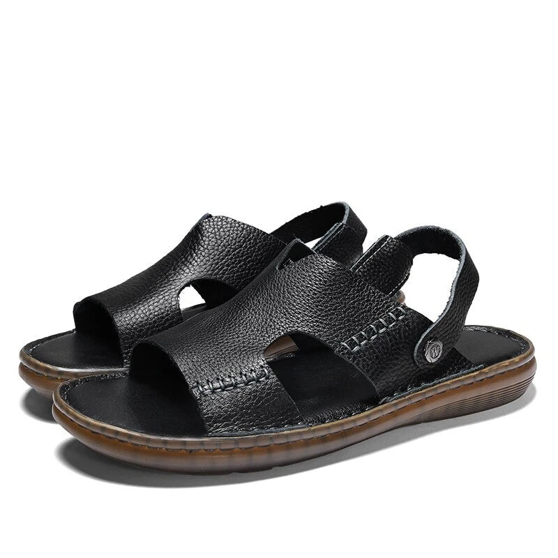 Men Sandals Summer Non-slip Outdoor Slippers Leisure Beach Light Casual Slides