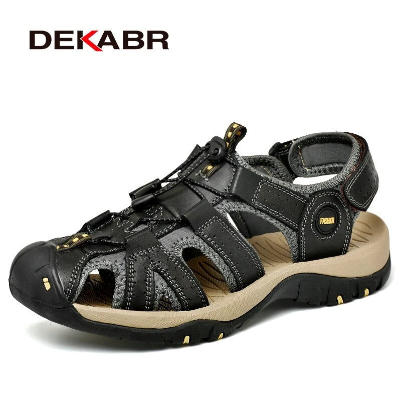 Outdoor Men's Sandals Summer Casual Shoes Breathable Beach Sandals Slipper