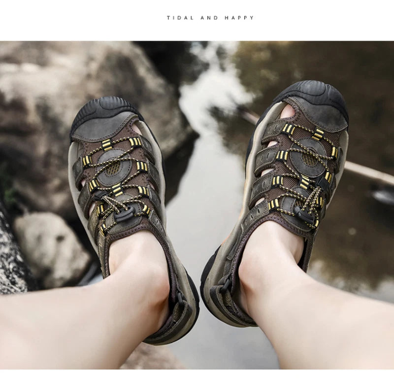 Summer Casual Sandals Beach Slipper Comfortable Flat Non-slip Trekking Shoes