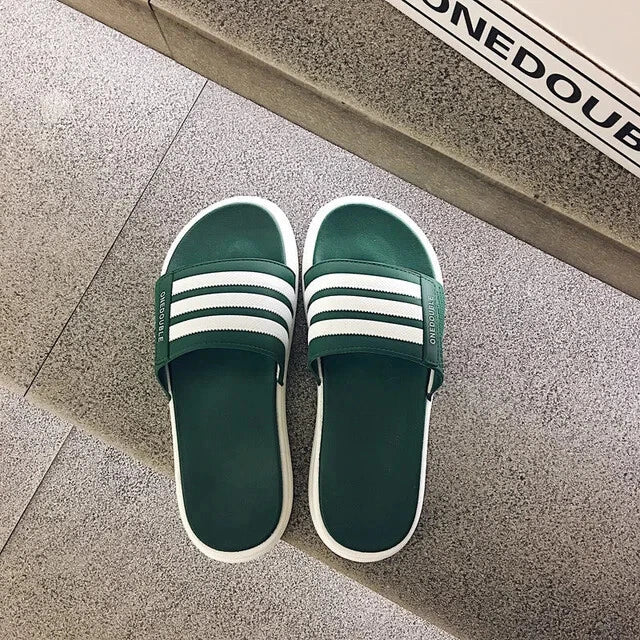 Slippers Men's Summer Fashion Korean Slippers Men's And Women's Outdoor Trend...