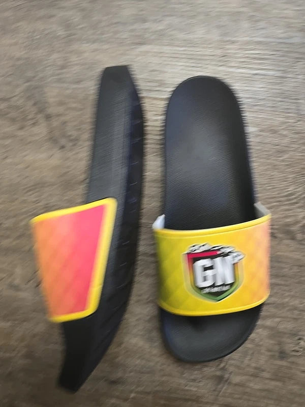 New Hawaii Exclusive Get Nutz Island Athletic Beach Slides slippers Sandals 8.5