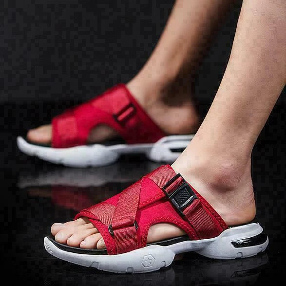 Fashion Men Summer Sandals Beach Slippers Casual Outdoor Shoes Non-slip Open Toe
